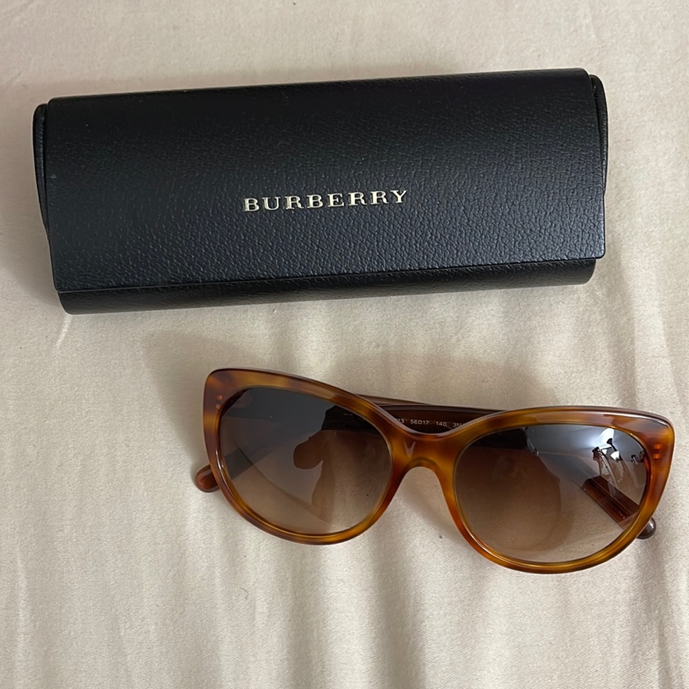 Burberry Tortoise Sunglasses oversized